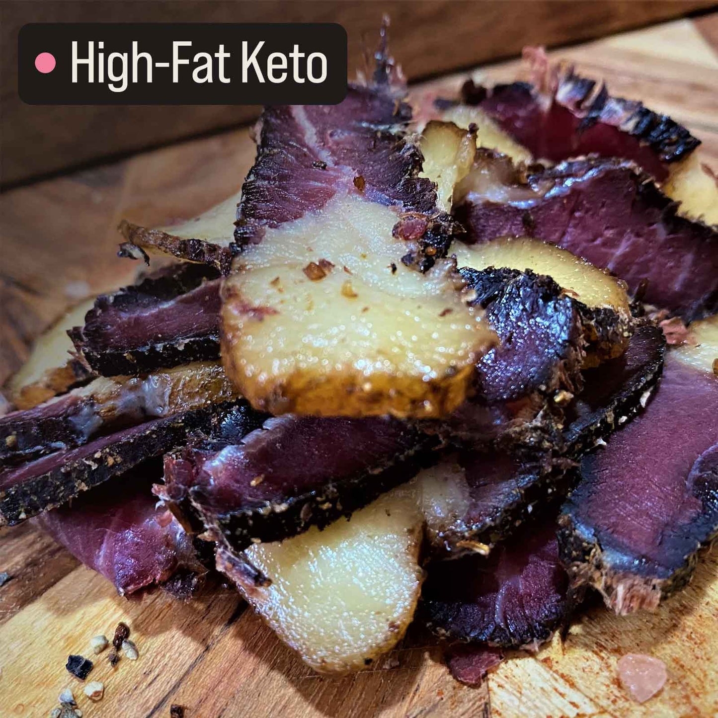 High-Fat Keto Biltong