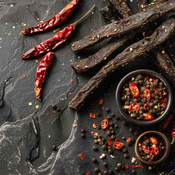 Chilli Sticks Chilli Biltong Stokkie Sticks | Black Protein Biltong & Jerky